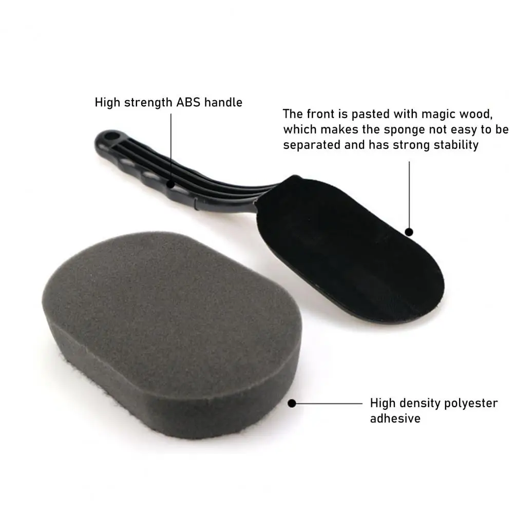 

1PC Car Tire Wheel Waxing Polishing Sponge Washing Cleaning Brush Long Handle Brush Wax Polishing Washer Wipe Paint Care
