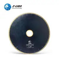 Z-LION 14 Inch 350mm Diamond Bridge Saw Blade Silent Core Cutting Disc Wet Use For Dekton Porcelain Granite Stone Fast Cutting