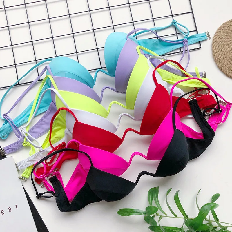 

Micro Bikini 2021 Push Up Bikini Set Thong Biquini Push Up Swimsuit Female Swimwear Women Bathing Suit Sexy Swimming Suit Micro