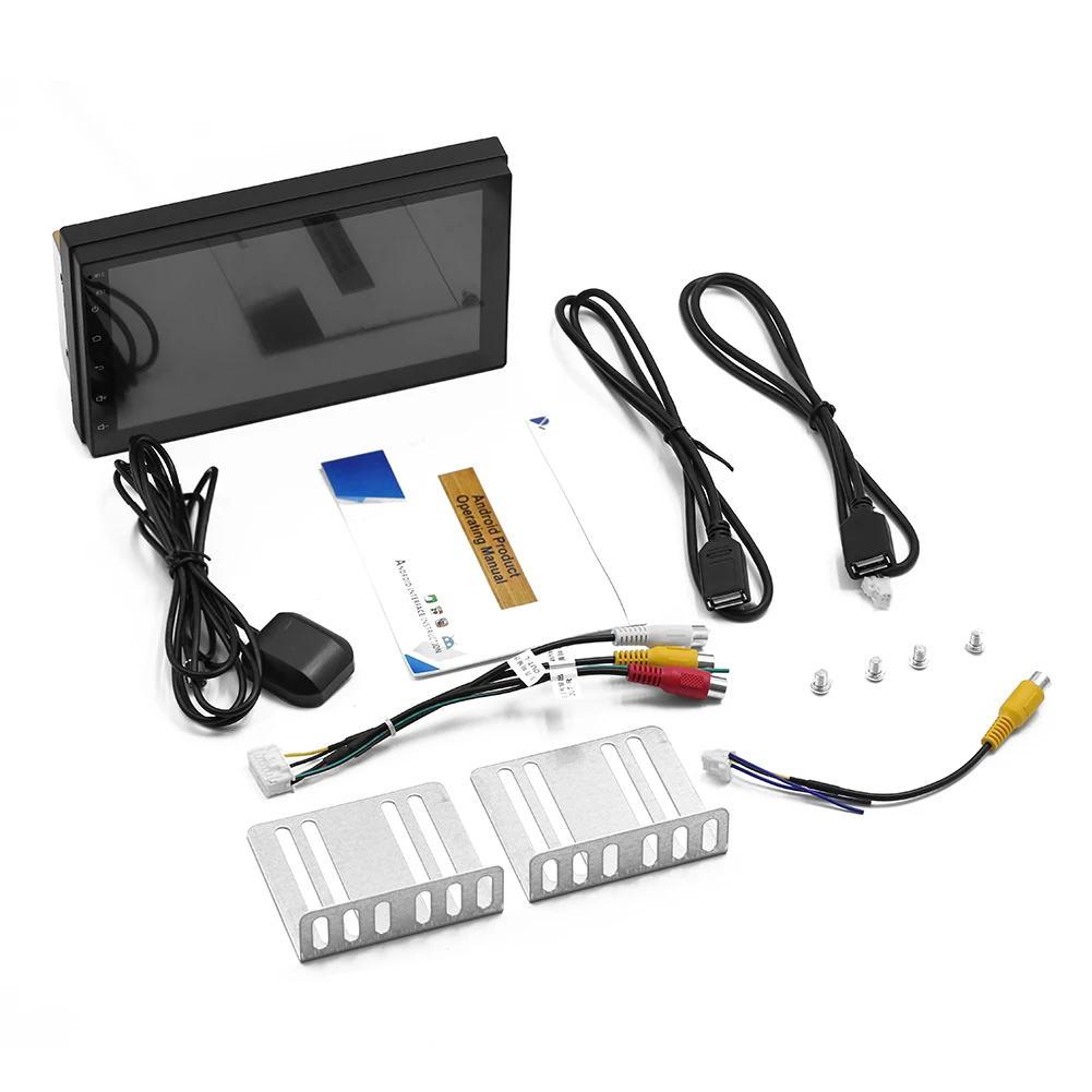 2Din 7 Универсальный Автомобильный мультимедийный плеер с GPS-навигацией ОЗУ 2 Гб ПЗУ