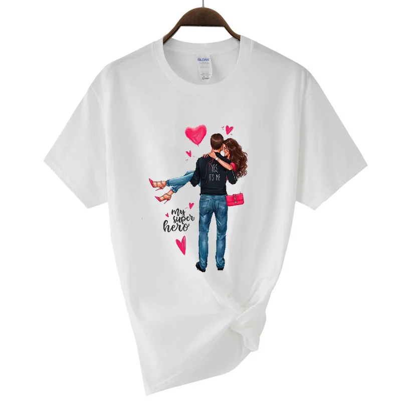 

New 90s Beauty Graphic T-shirt Ladies Kawaii Top Cartoon Graphic Tee Funny Harajuku White T-shirt Unisex Fashion T-shirt Women