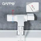 Смеситель для ванной Gappo, белый термостатический бассейн кран для крепления на раковину