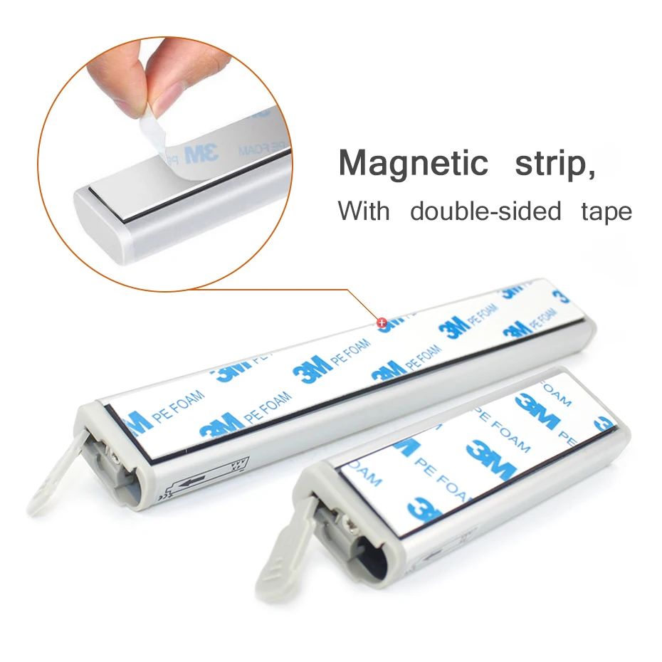 

PIR Motion Sensor Led Cabinet Lights Aluminum Battery Powered USB Sensor Light Bar Wall Lamp for Closet Corridor Pathway