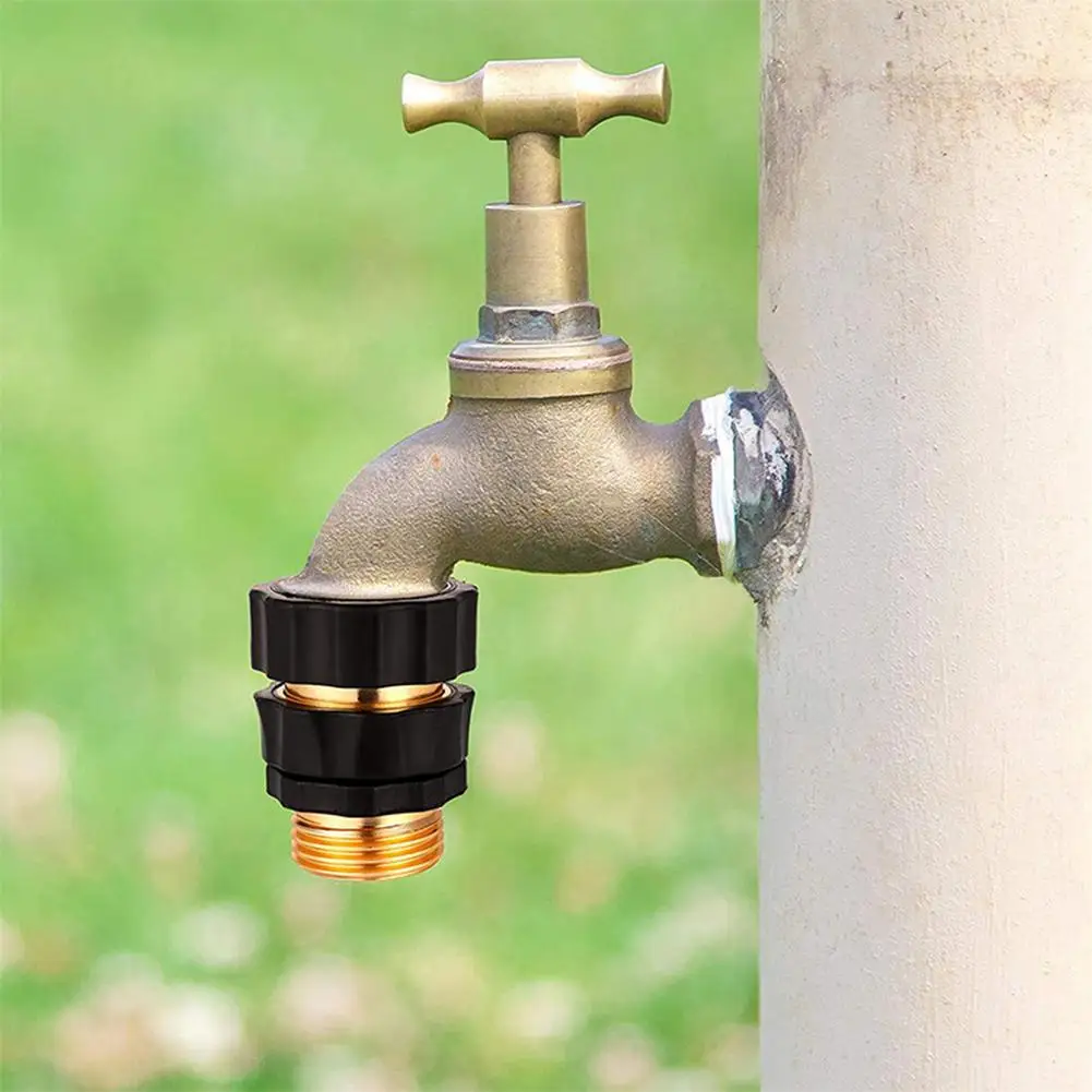 

Соединитель для садового шланга, 3/4 дюйма, быстроразъемный фитинг для садоводства, Мужской и Женский комплект для ремонта шланга, быстрое со...