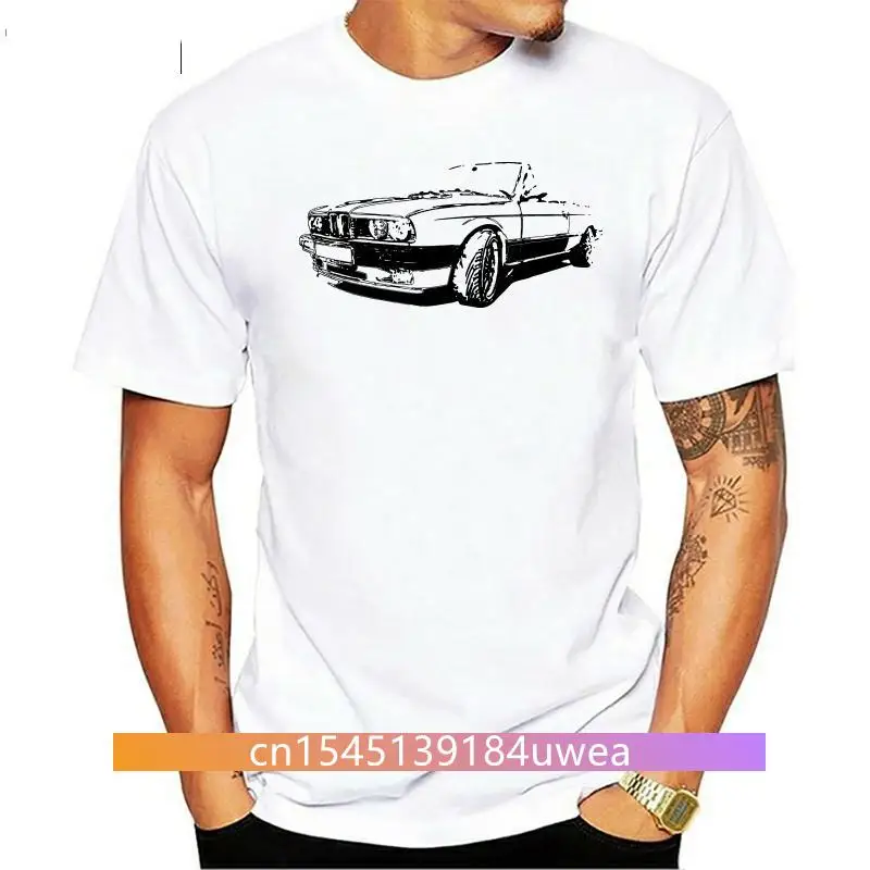 

2019 Fashion E30 T-Shirt mit Grafik E 30 Motorcycyle Rally Cabrio Fahrer Tee shirt