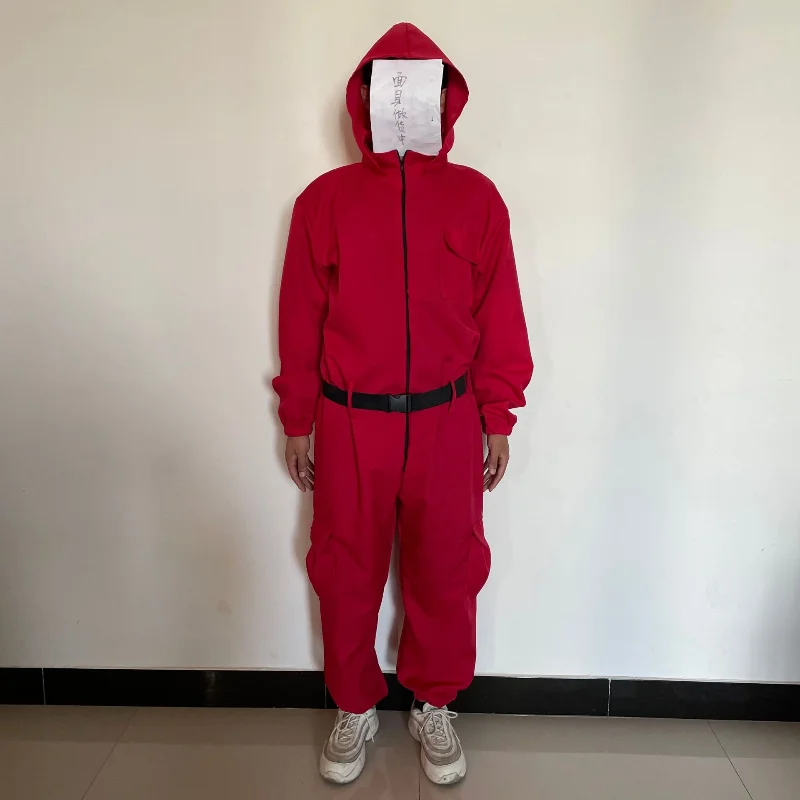 Популярный костюм для телешоу косплей из игры кальмар круглая Шестигранная