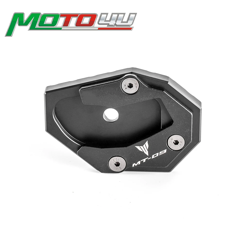 

New Motorcycle Kickstand Enlarger Side Stand Pad Extension Support Plate For YAMAHA MT09 2013-2018 FZ09 2013-2017 MT 09 Tracer