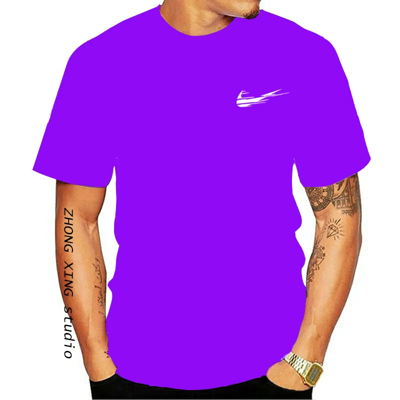 

2021 Nieuwe Merk Wit Label Mannen 3D T-shirt 100% Polyester Effen Kleur Serie Top Sneldrogende Knappe Ademend o-hals T-Shir