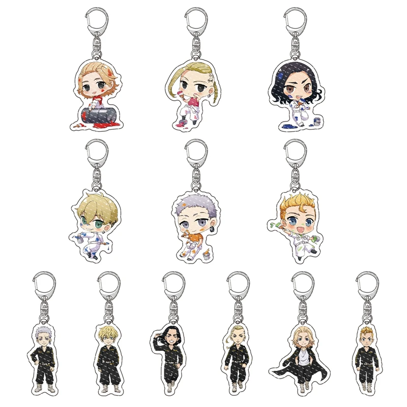 

Брелок для косплея аниме Токио, милые Подвески для фанатов, реквизит из коллекции Manjiro Ken Takemichi Hinata atсуши Chibi