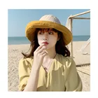 3 @ # модная удобная Корейская однотонная Рыбацкая шляпа для скейтборда, досуга, Солнцезащитная шляпа для влюбленных, шляпа от солнца для отдыха на открытом воздухе (размер SL)