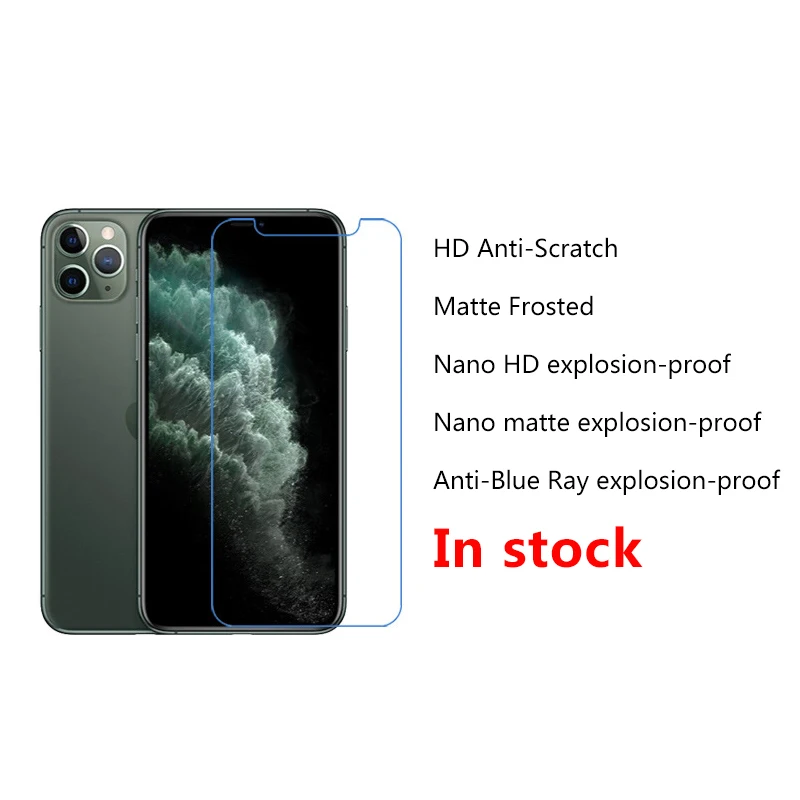 5 шт Матовая/прозрачная глянцевая пластиковая мягкая защитная пленка для экрана