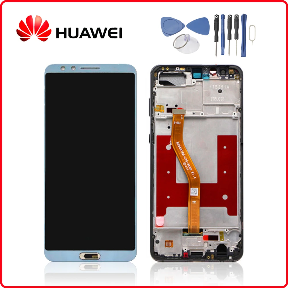 Дисплей для HUAWEI Nova 2s lcd кодирующий преобразователь сенсорного экрана в сборе HWI-AL00 HWI-TL00 ЖК-замена для Nova 2s