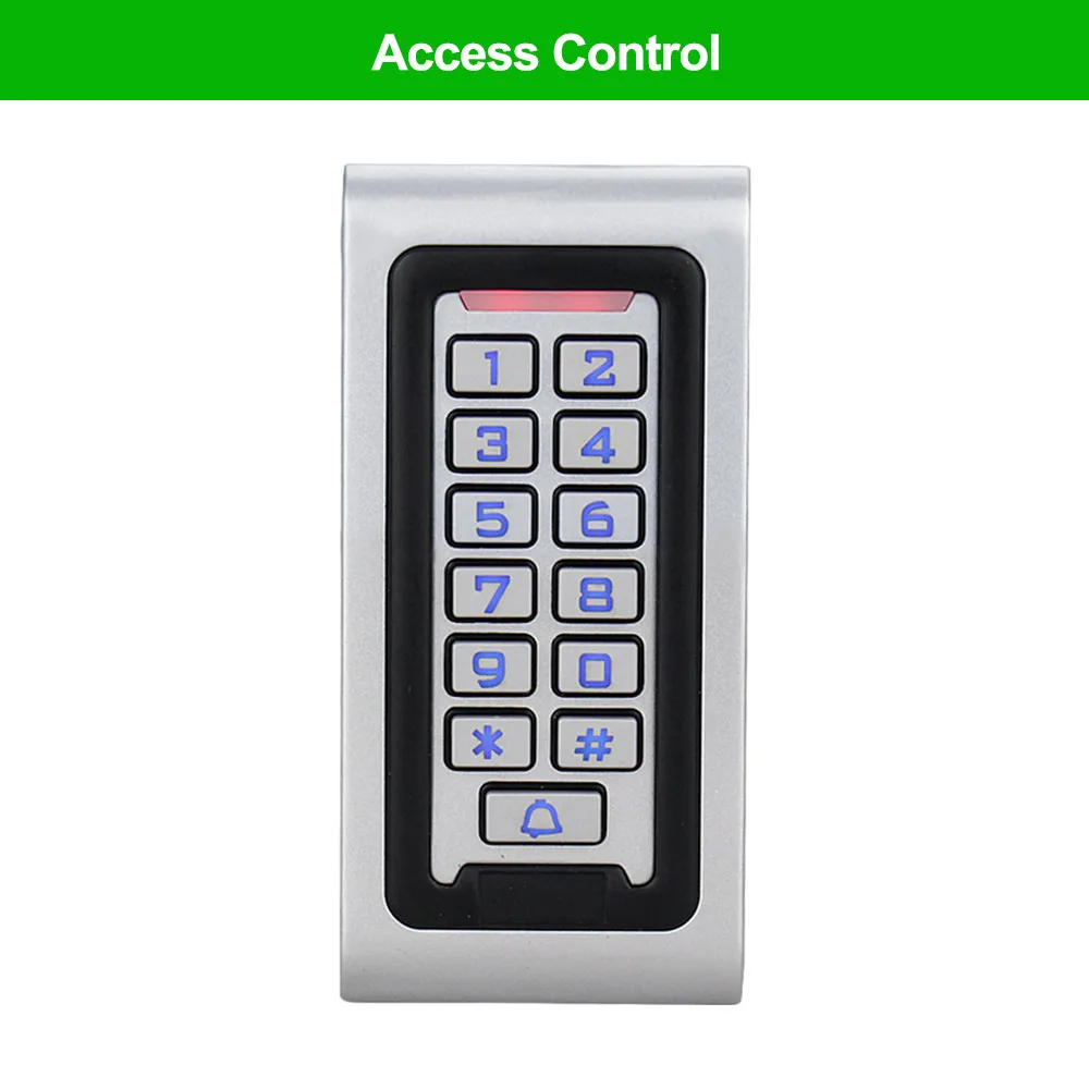 RFID Keypad ONLY OBO IP68 Водонепроницаемая клавиатура контроля доступа Клавиатура RFID металлический корпус для двери Система контроля доступа открытый непромокаемый WG26 ридер - Цвет: RFID Keypad ONLY