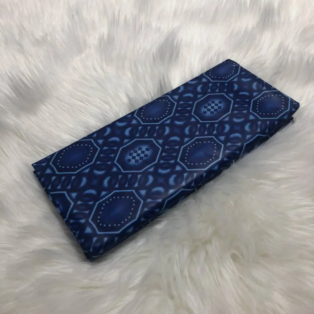 2 polyester quality Африканский стиль Африканский Базен Riche Brode ткань морская парча Дамасская Shadda кружевная ткань для мужчин ткань в 5 ярдов AB30 - Цвет: 2 polyester quality