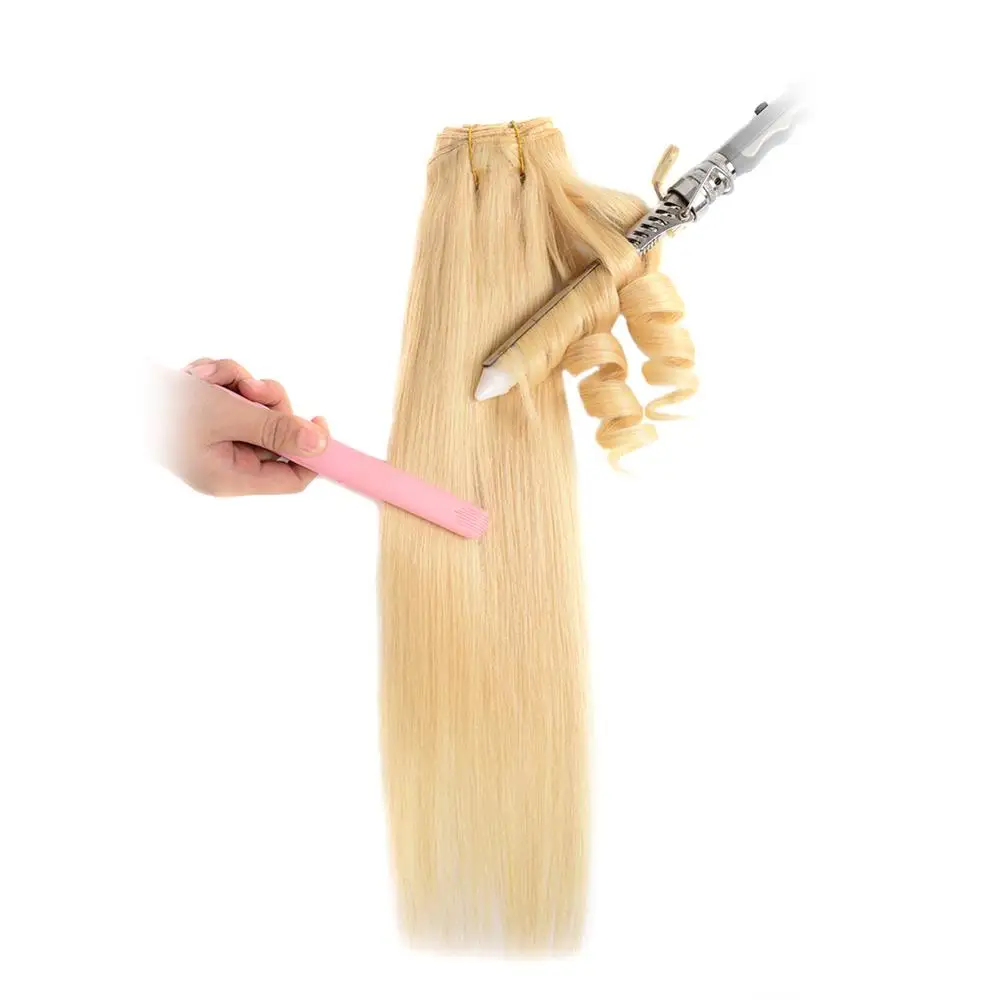 

Gazfairy 14'' 16'' 18'' 7pcs/set 70g Clip In Human Hair Extensions Virgin Remy Hair Double Weft Full Head Set Mini Clip Ins