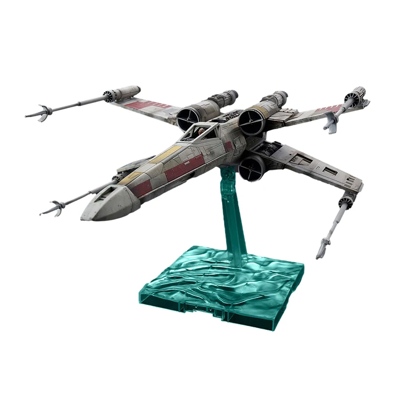 

BANDAI STAR WARS 1/72 X-Wing Starfighter Red 5 with Bracket Assembly Model Gifts for Children