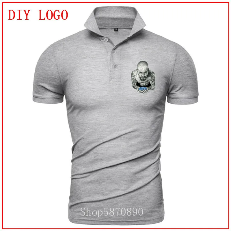 Heisenberg tattoo camisetas рубашка поло hombre manga corta летние топы удобные и дышащие