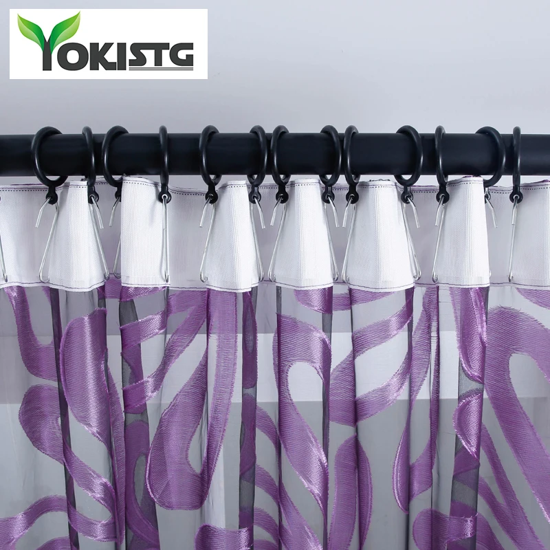 Крючки для штор YokiSTG из нержавеющей стали высококачественные застежки