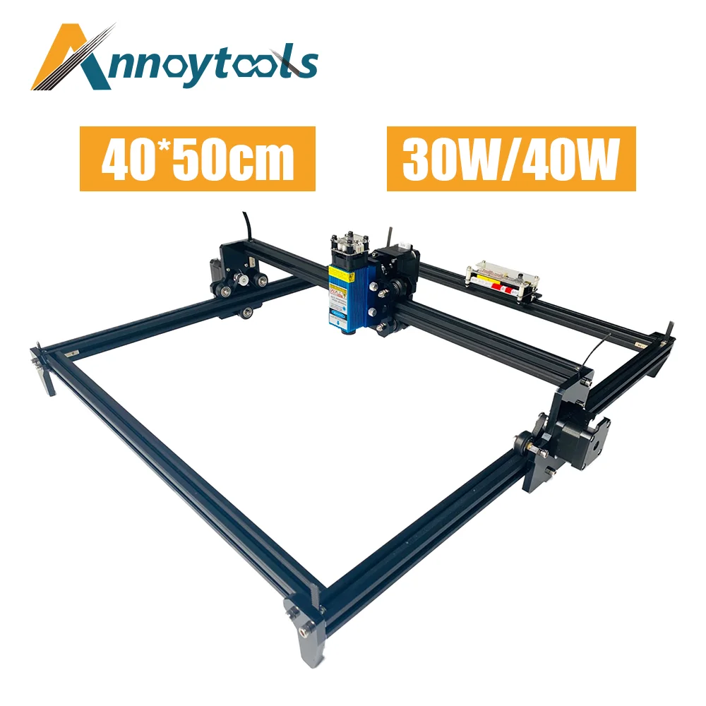 Лазерный гравер ANNOYTOOLS 40*50 см 2 оси фрезерный станок с ЧПУ для дерева принтер