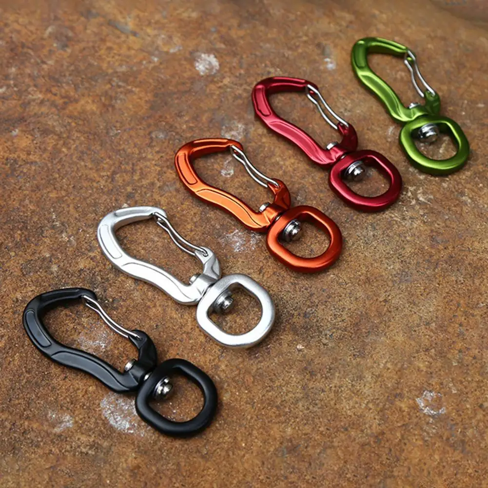 

Swivel Carabiner Clip 360° Rotatable Spinner Carabiner Small Rotational Hammock Clip Hook Keychain Rope Swivel Hammock Clip Hook