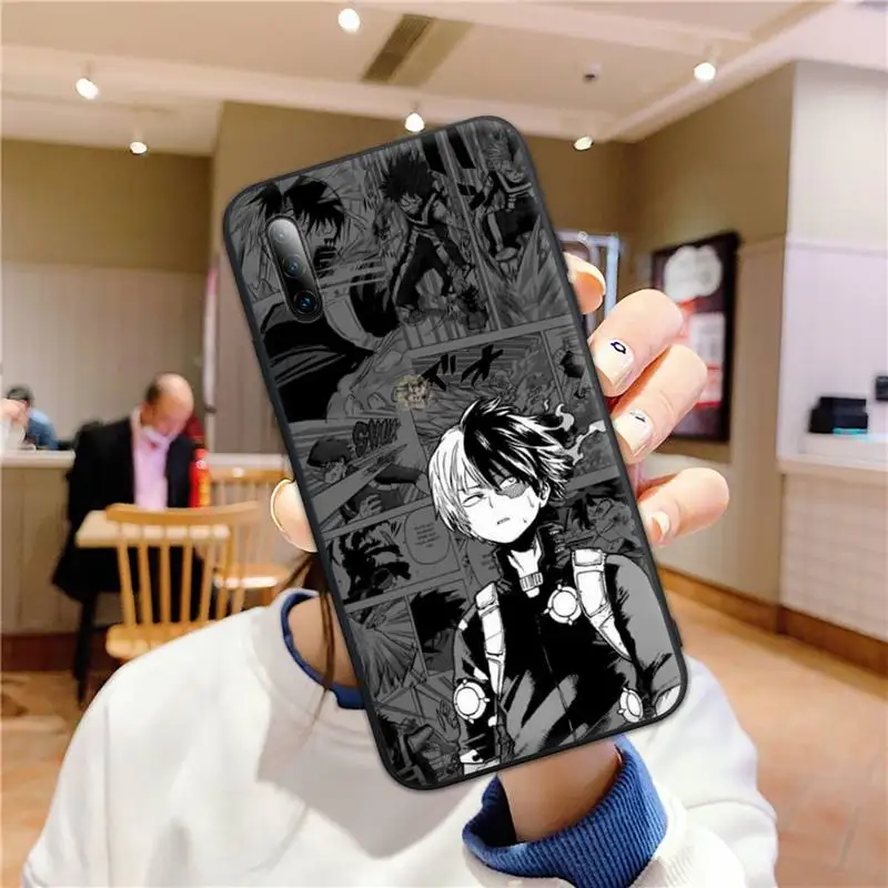 

Anime Shoto Todoroki Phone Case for redmi 4X 5plus 6 6A7 7A 8 8A 9 note 4 8T 8pro 9 pro Case
