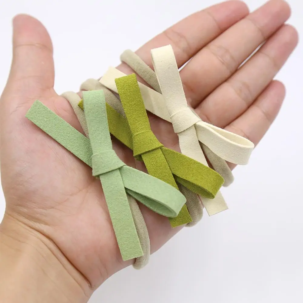 Повязки на голову для девочек 12 шт. эластичные повязки с бантом новорожденных