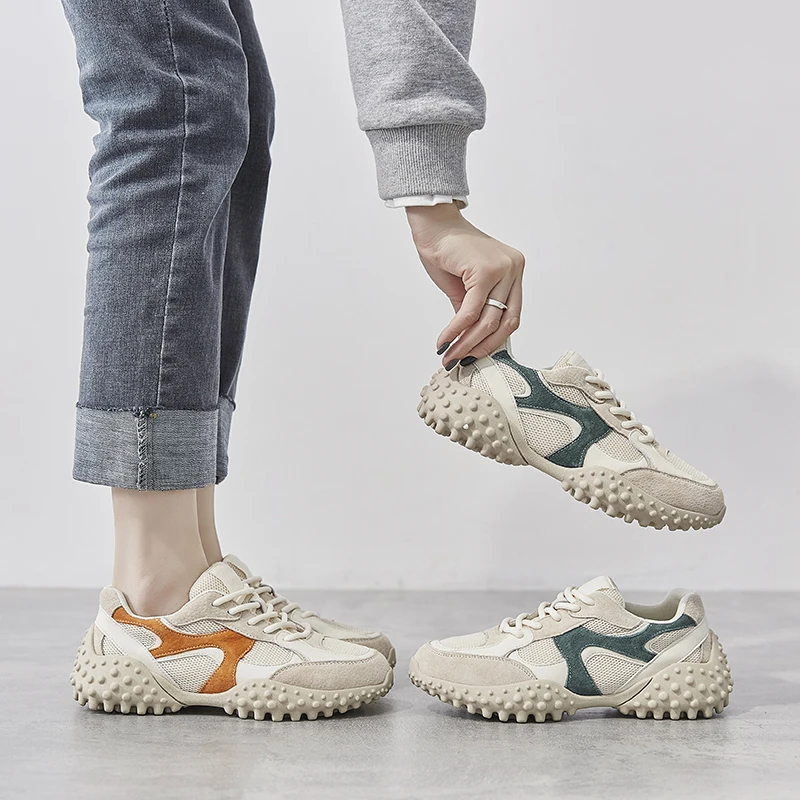 

WOMEN Spring/Autumn platform sneakers Breathable Comfortable outdoor running shoes fashion shoes woman casual shoes