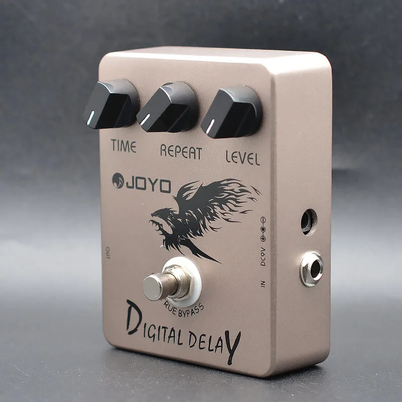 JOYO JF 08 цифровой гитарные педали с эффектом Delay Порционный задержкой времени друг