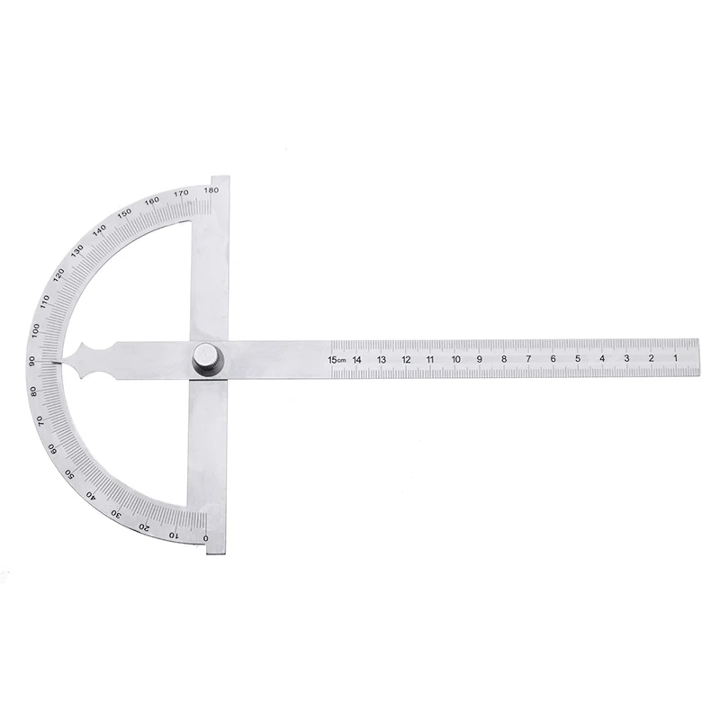 Высококачественный полукруглый транспортир с углом поворота 180 градусов линейка