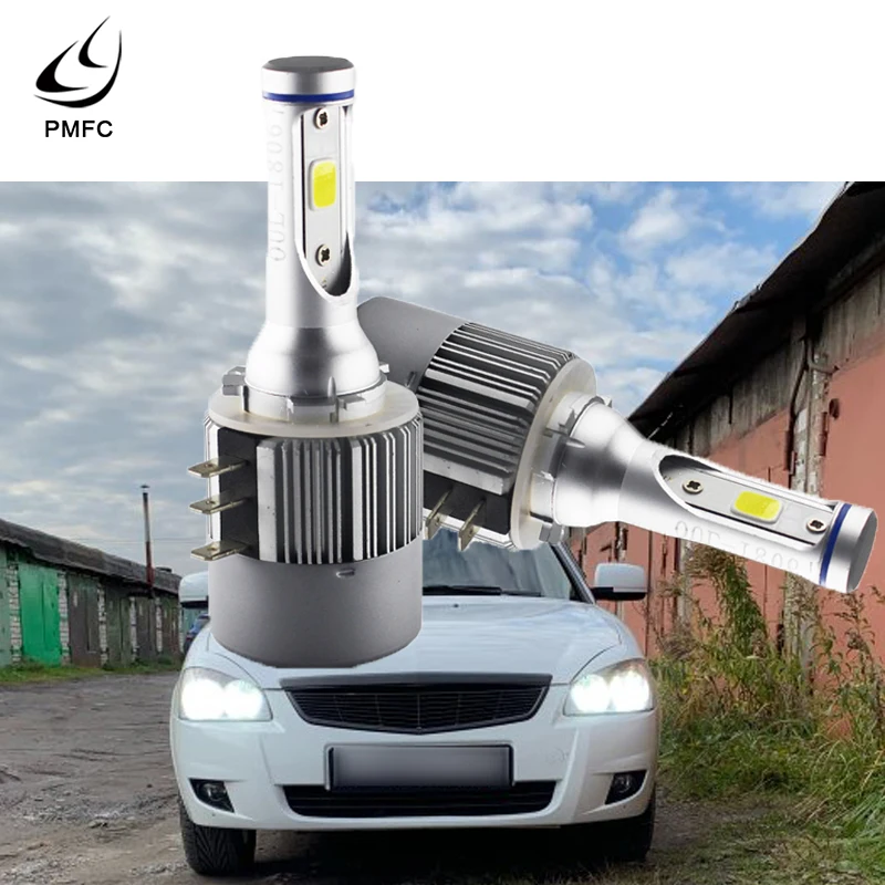 PMFC Беспроводной автомобилей головной светильник лампы 12V преобразования для