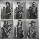 Ходячие мертвецы ТВ серии Холст плакат Современная отделка спален принт картины Рик Negan художественный принт настенные картины