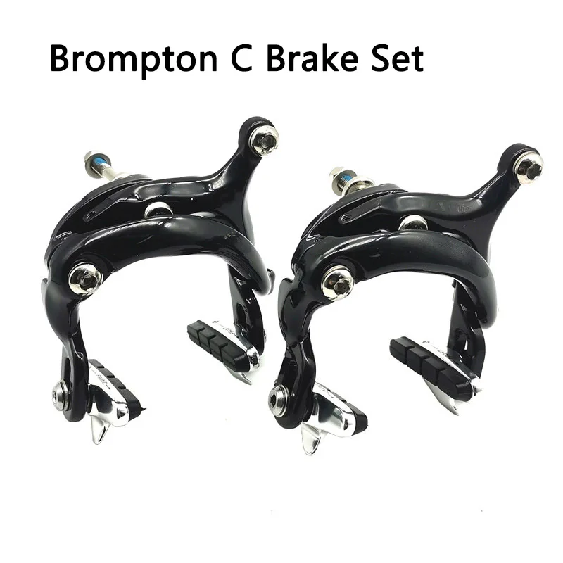 Aceoffix для велосипеда Brompton C тормозных колодок черный Темный глянцевый машинка