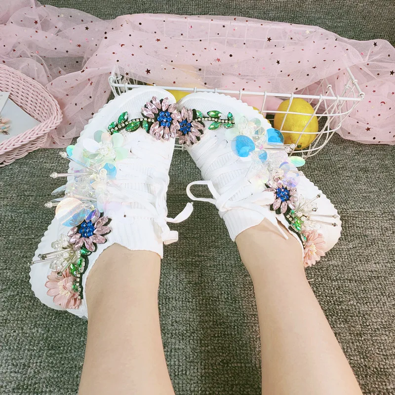 

Tide Thick-soled Elastic Knitted Shoes Women 2020 New European Station Heavy Industry Heightened Sports Sh Tide