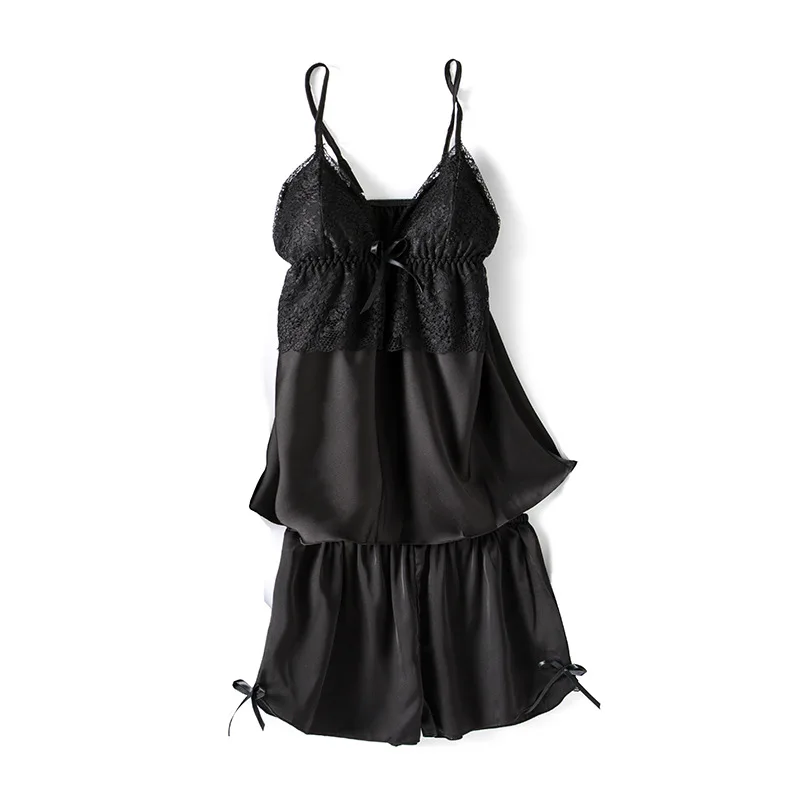 Пижамный комплект MECHCITIZ женский из 2 предметов шелковая пижама пикантная одежда