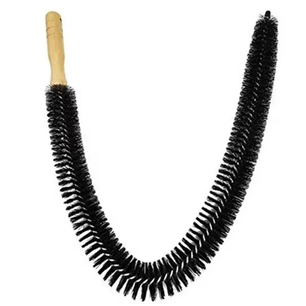 Black Extra Long Flexible Cleaning Brush For Washing Machine Dryer Vent And Refrigerator Coils Household Cleaning Tools Cleaner