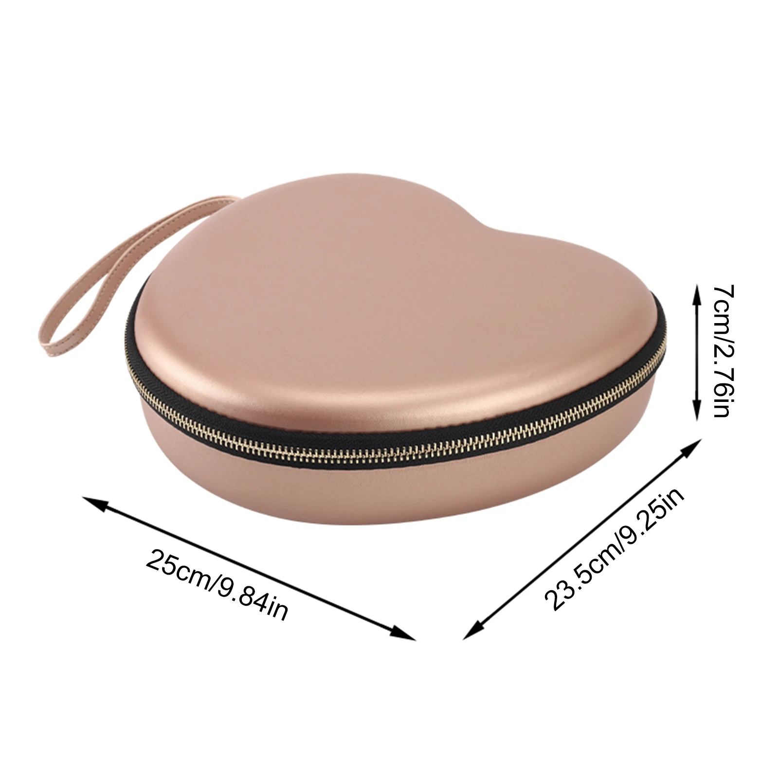 

New Headphone Storage Bag Heart-shaped Case Portable shock and drop storage box for AirPods Max Love heart shape Storage bag hot