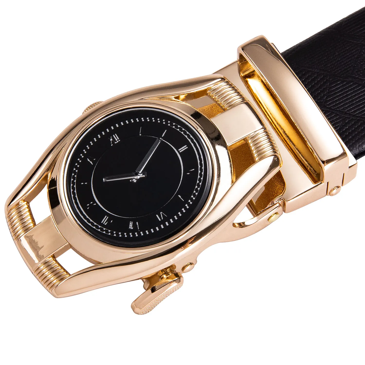 Новые модные мужские ремни золотого и серебряного цвета с автоматической