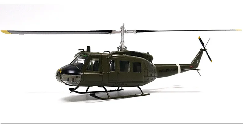 AF1 1/48 масштаб военная модель игрушечный колокольчик UH-1 Iroquois Huey универсальный вертолет литой металлический самолет модель игрушка для коллекции, подарок