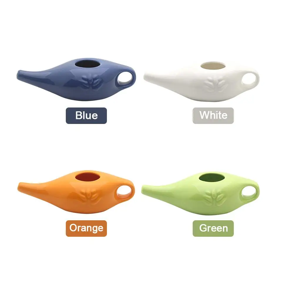 250 мл из белой керамики Neti Pot Nose набор для мойки Yoga Профессиональный ороситель