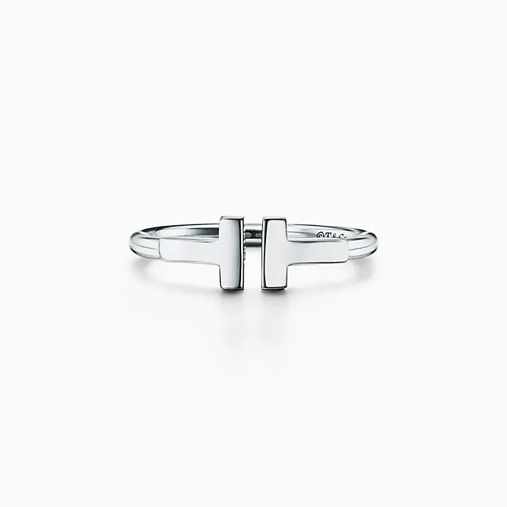 

Tiffany Ring jewelry women's S925 sterling silver charm original 1:1 classic fashion wedding rings for couples
