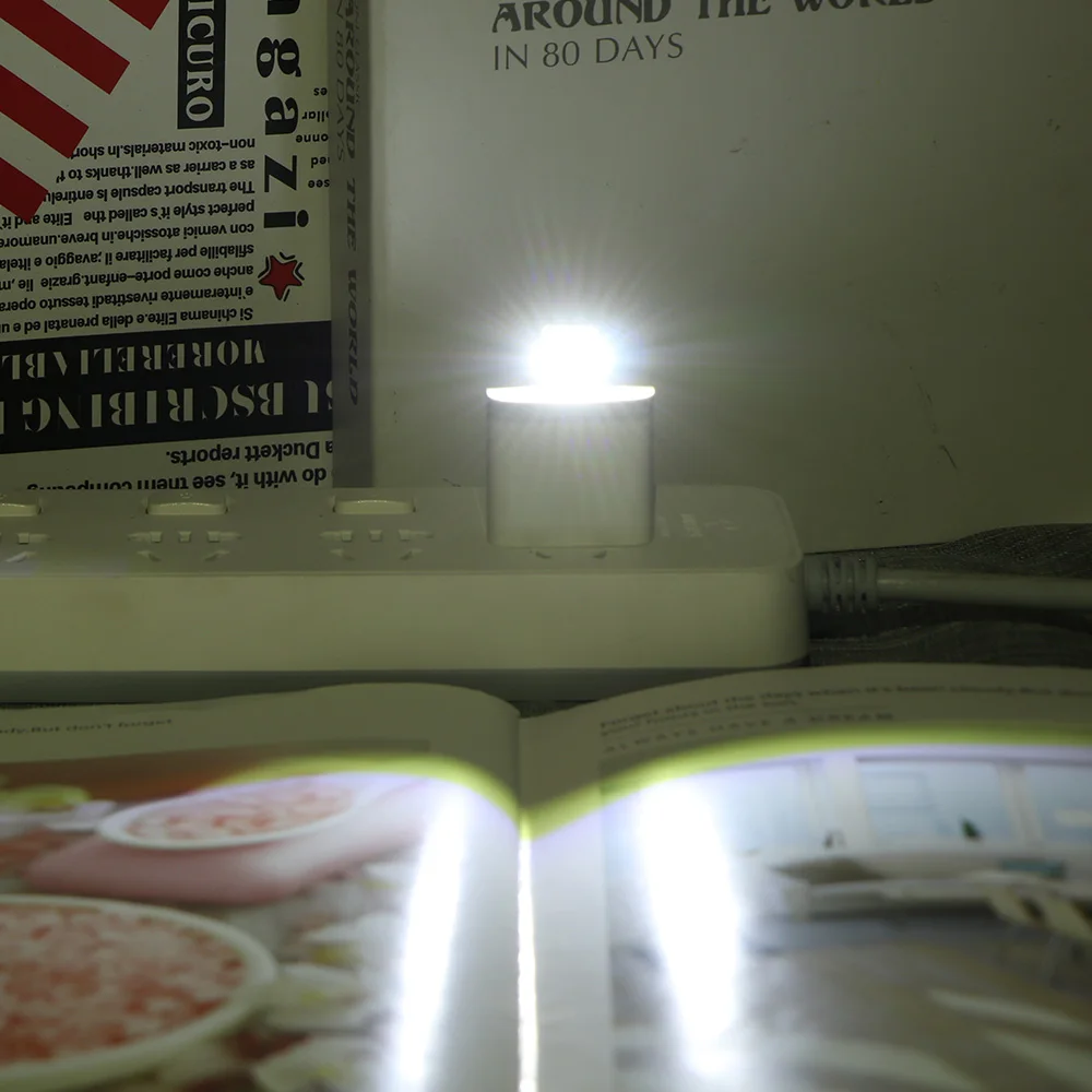 

1 шт складной USB супер яркий светодиодный книга лампы ночной Светильник Портативный компьютер для Мощность огромная сенсорная затемнения П...