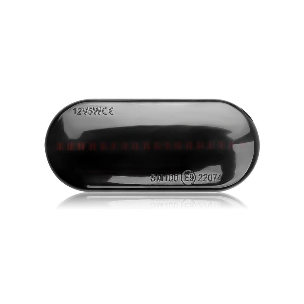 Светодиодный светильник бокового сигнала Динамический указатель поворота для