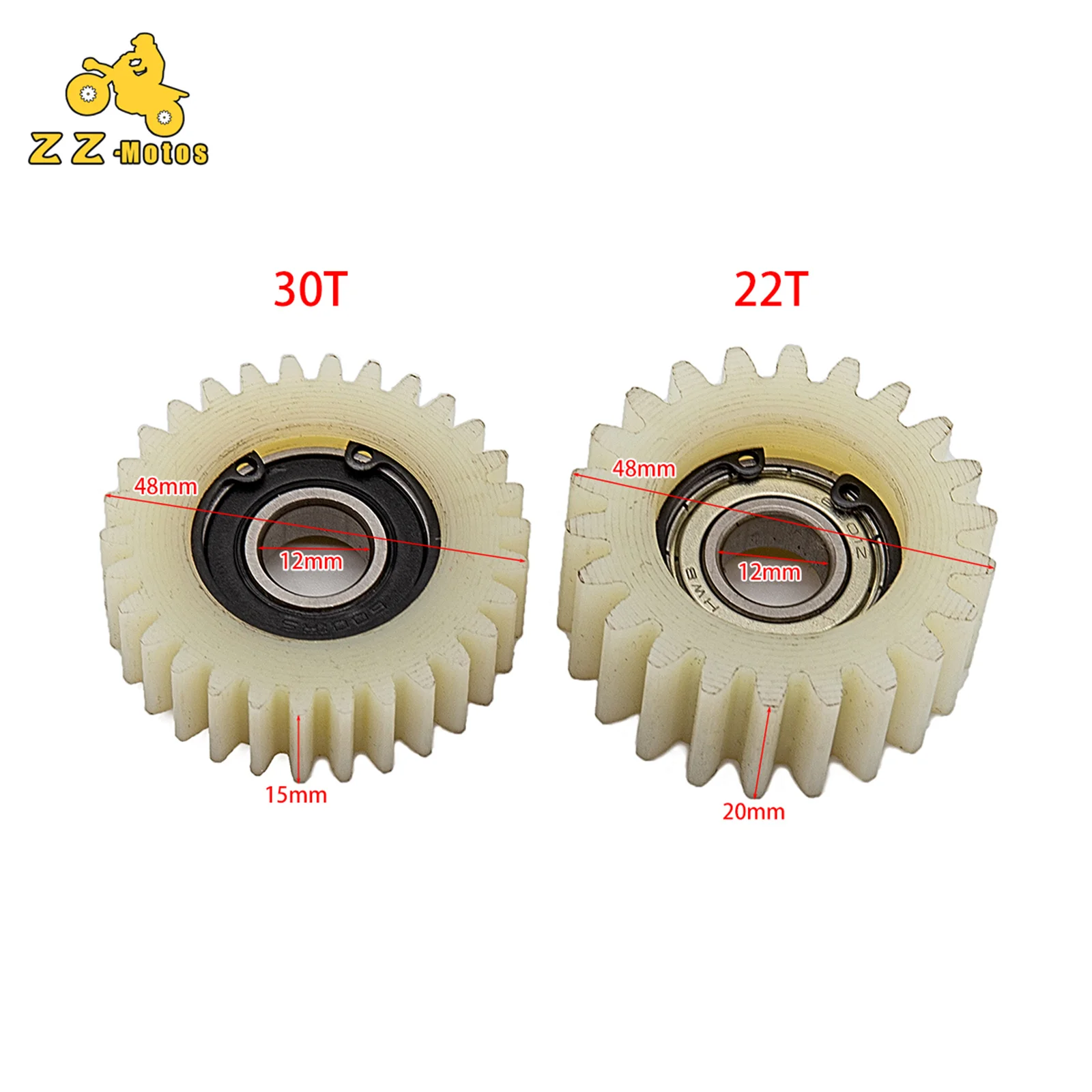 

22 30 Teeth Gears Electric Bike Motor Repair Gear Nylon Teeth Planetary Gear Suitable For Bafang Motor Gear bearings Connector