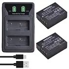 2 шт. NP-W126 NP W126 NPW126s аккумулятор + ЖК type-c и USB двойное зарядное устройство для Fuji NP-W126s XPro1 X-Pro1 XT1, HS30EXR X-T1 XA5
