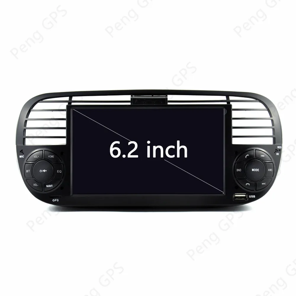 Android9.0 Автомобильный gps мультимедийный DVD плеер для FIAT 500 2007 2008 2009 2010 gps навигация Авто Радио стерео с поддержкой Wi-Fi bluetooth радио