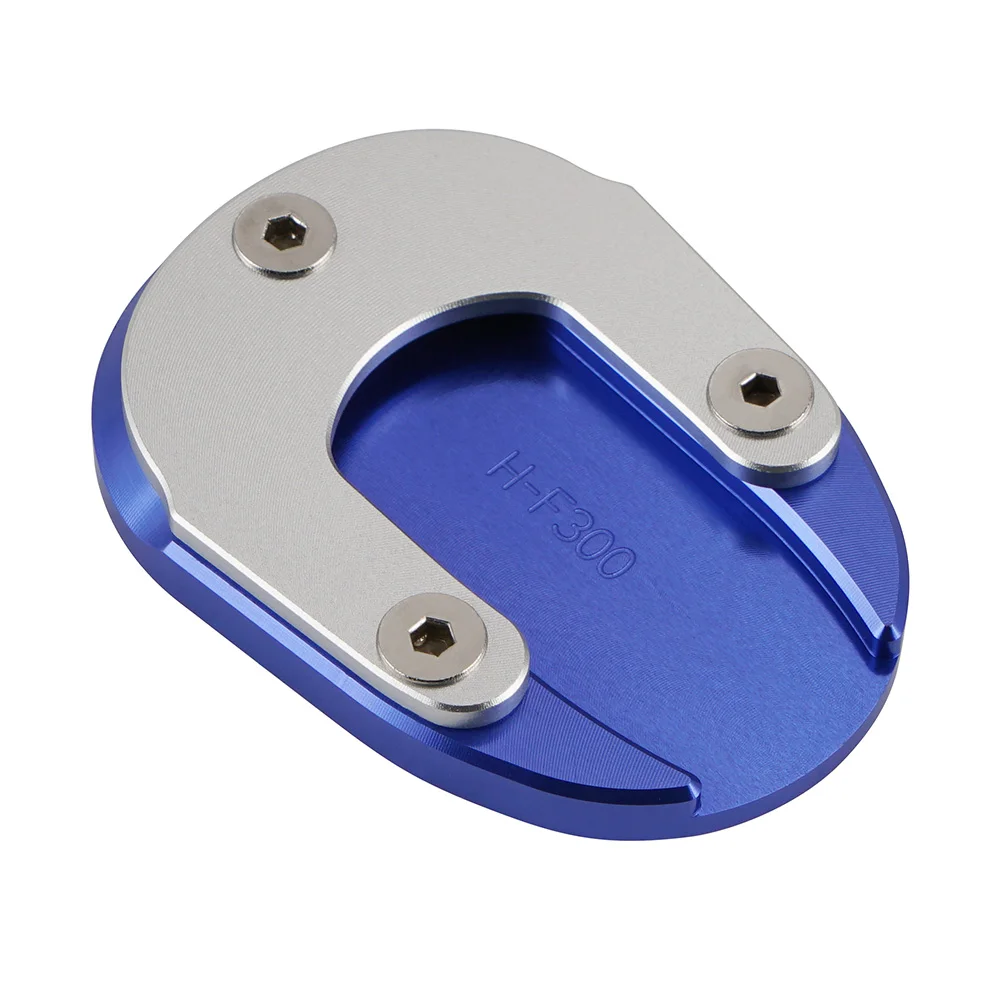 NICECNC мотоцикл Sidestand Pad T6061 алюминиевый анодированный Для FJR1300 2001