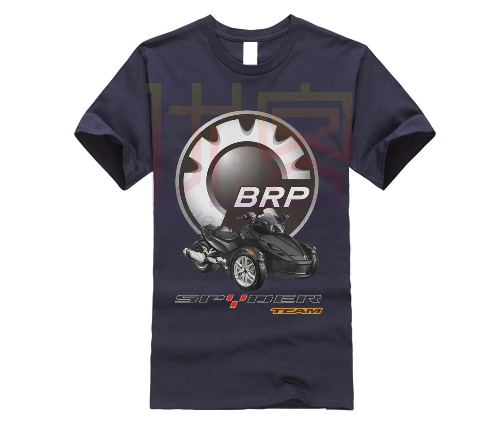 Новый дизайн Спортивная футболка с логотипом Can Am Spyder RS BRP топы унисекс летние