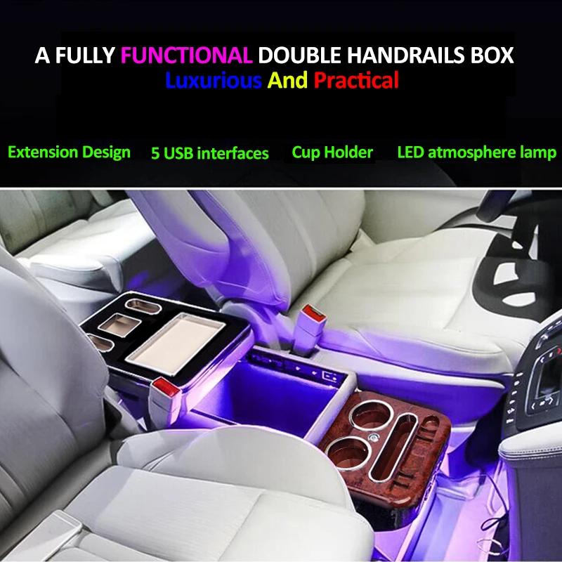 SHITURUI автомобильный подлокотник коробка центральный магазин содержание для