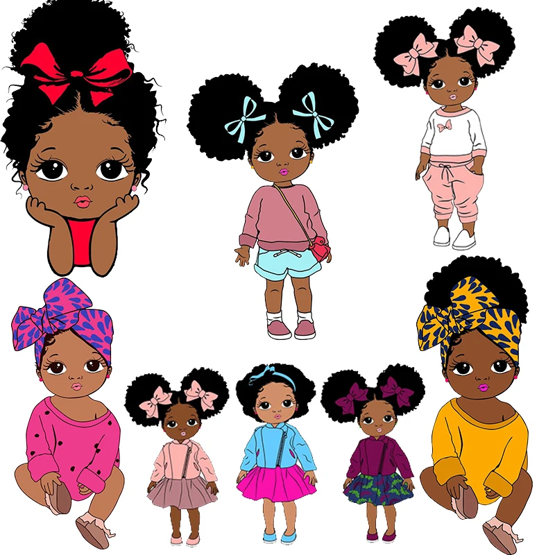 Милые нашивки для девочек термо-Стикеры одежды на одежду глажка одежде