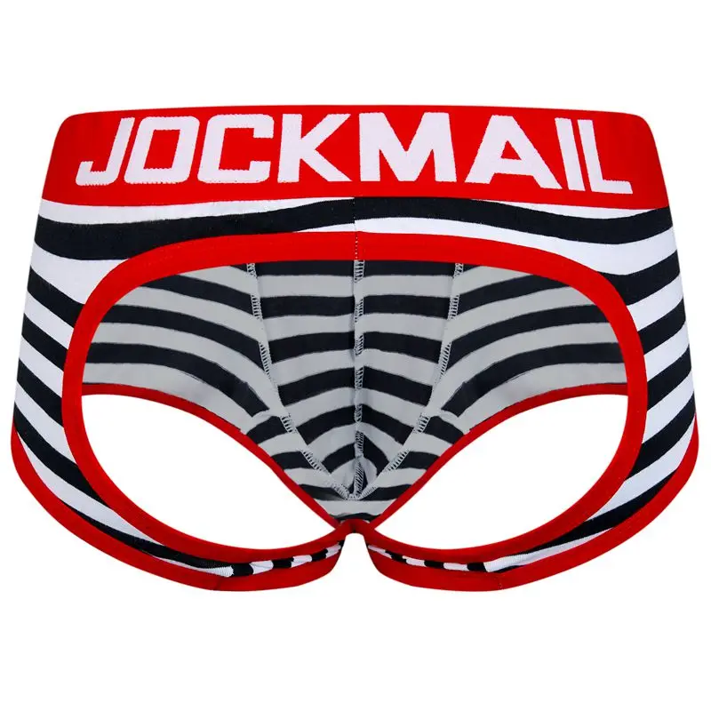

JOCKMAIL Gay Underwear Men Boxer Backless Jockstrap String Homme Slip Sexy Erotic Homens Mens Thongs And G Strings Cueca